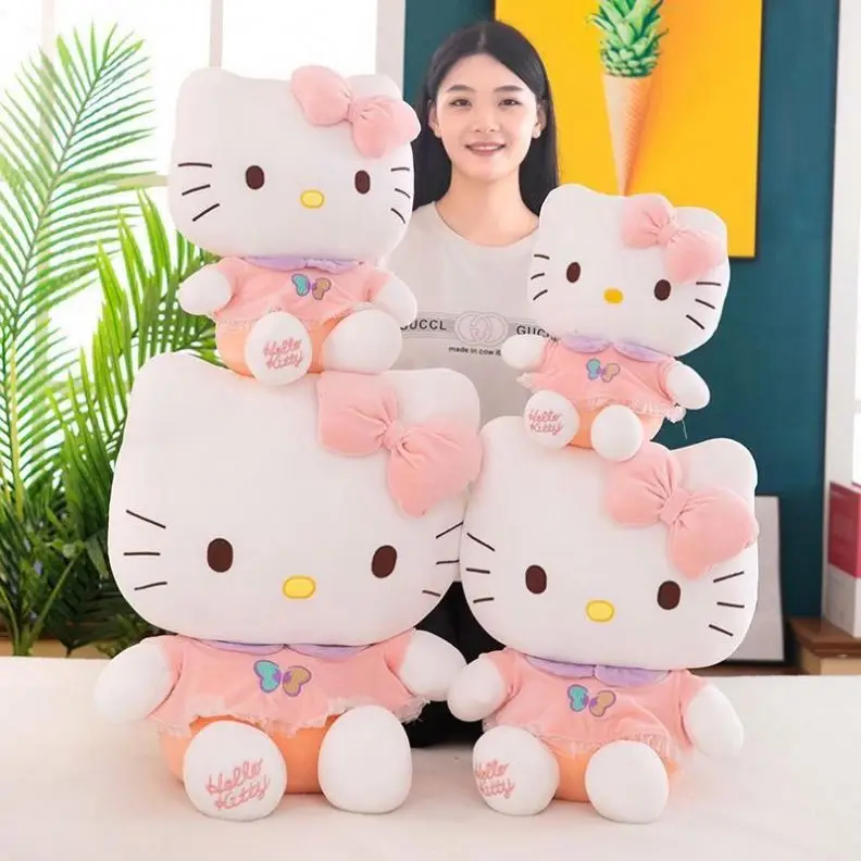 Peluche Hello Kitty  Suave y Adorable  de 25 cm.