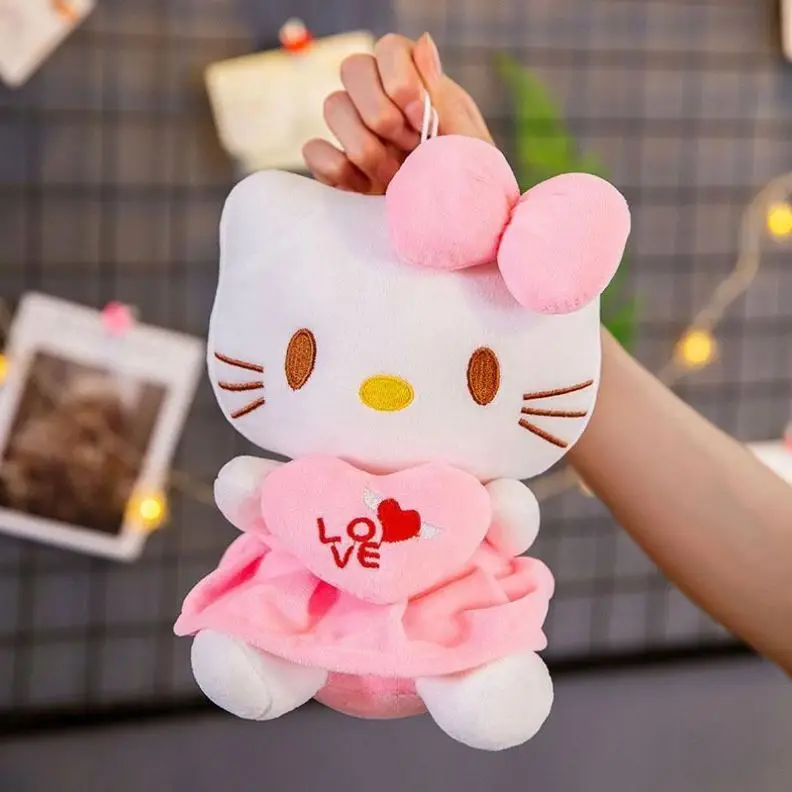 Peluche Hello Kitty Suave y Adorable de 25 cm.