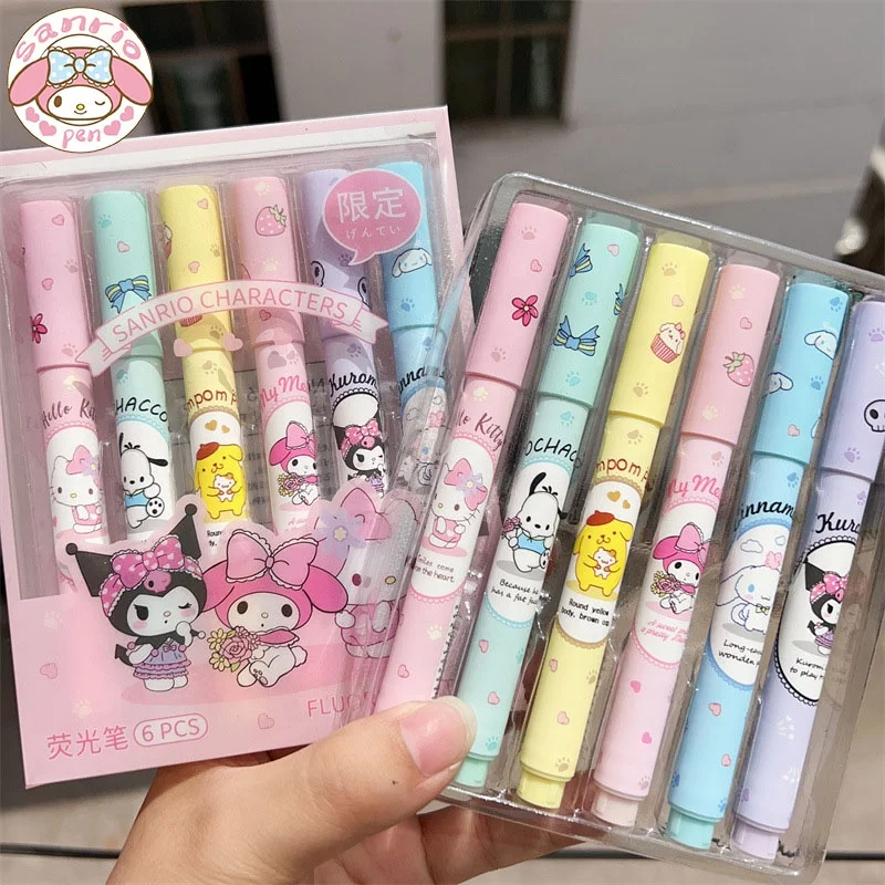 Colección de Resaltadores Sanrio 