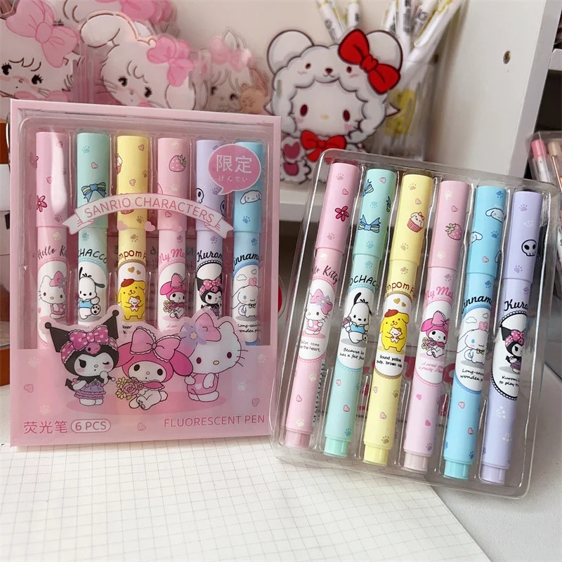 Colección de Resaltadores Sanrio 