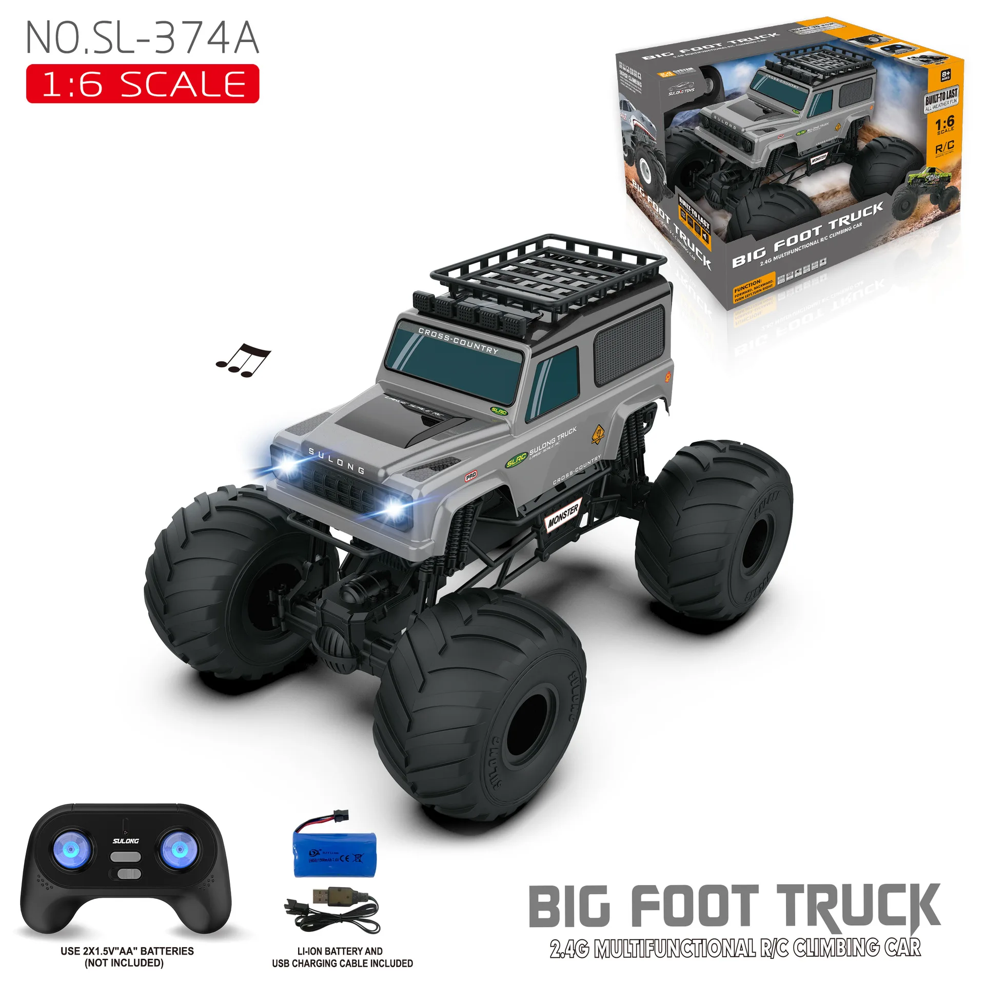 Camión Big Foot RC