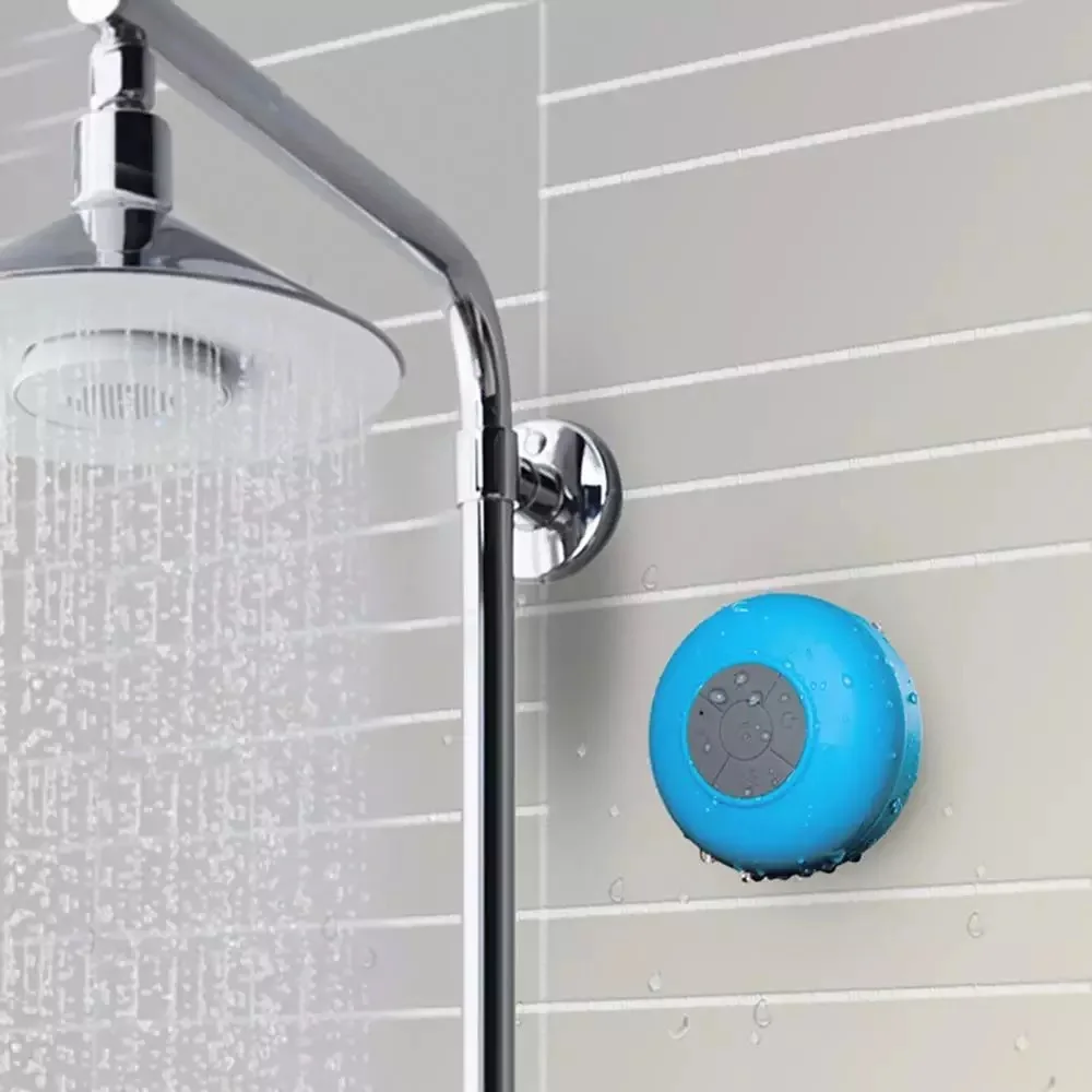 Cornetas Bluetooth impermeables para Ducha (Recargable)