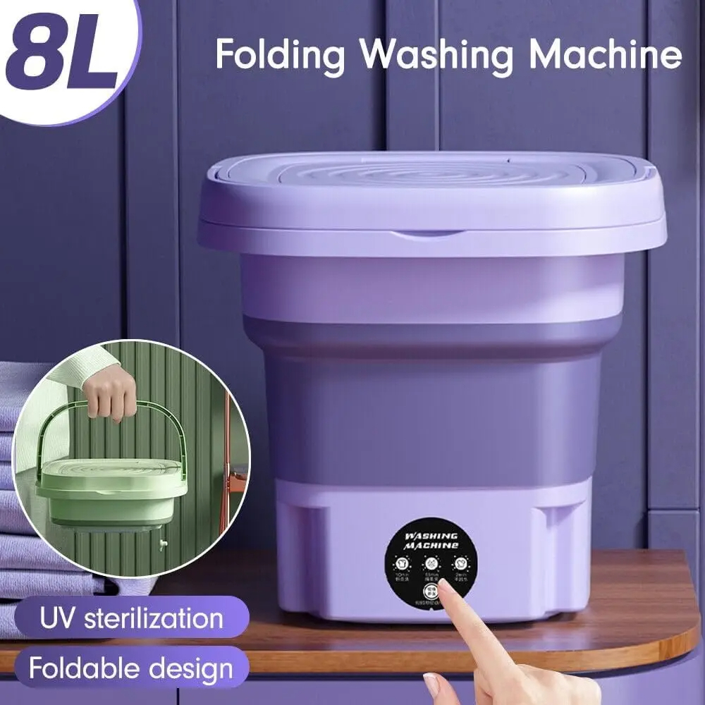 Lavadora plegable multifuncional portátil