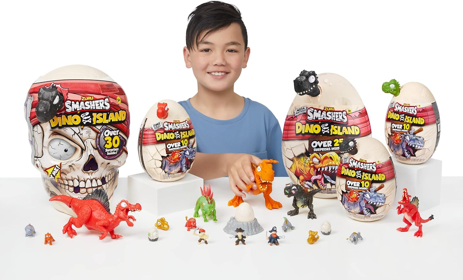 Calavera Dino Island con sorpresas