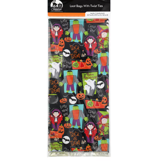 Set de Bolsas De Halloween (20 Piezas)