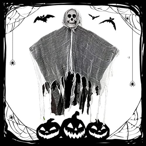 Decoración de Halloween (Bruja y Calavera)