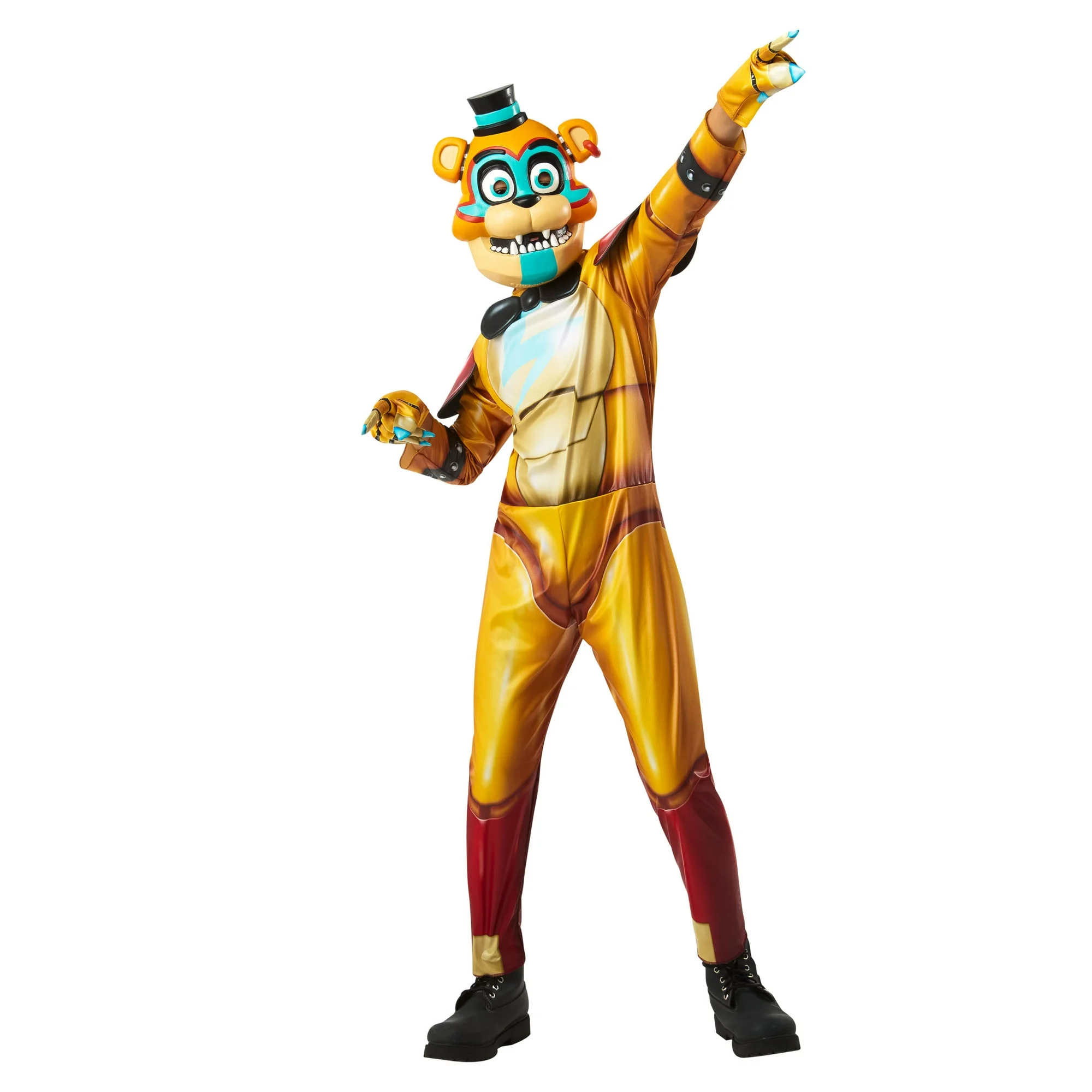 Disfraz De Freddy Glamrock Para Niños 