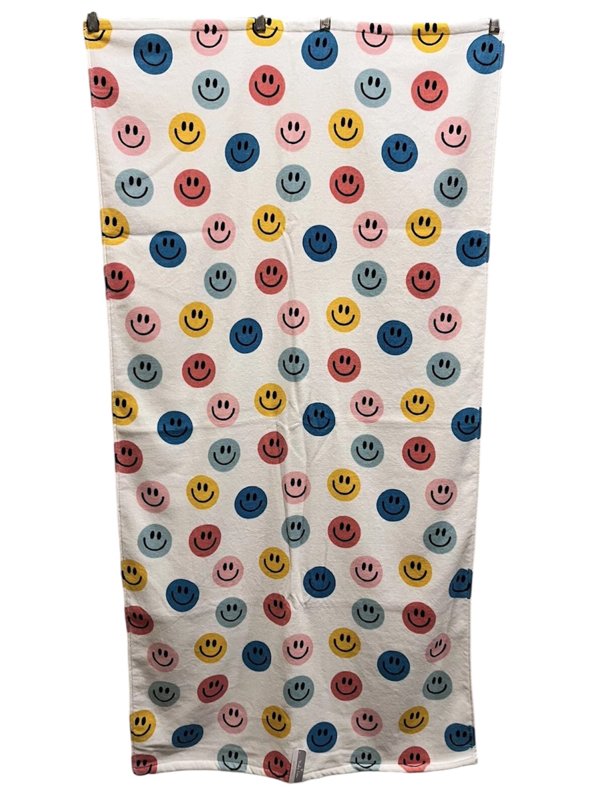 Toalla con estampado de Carita Feliz