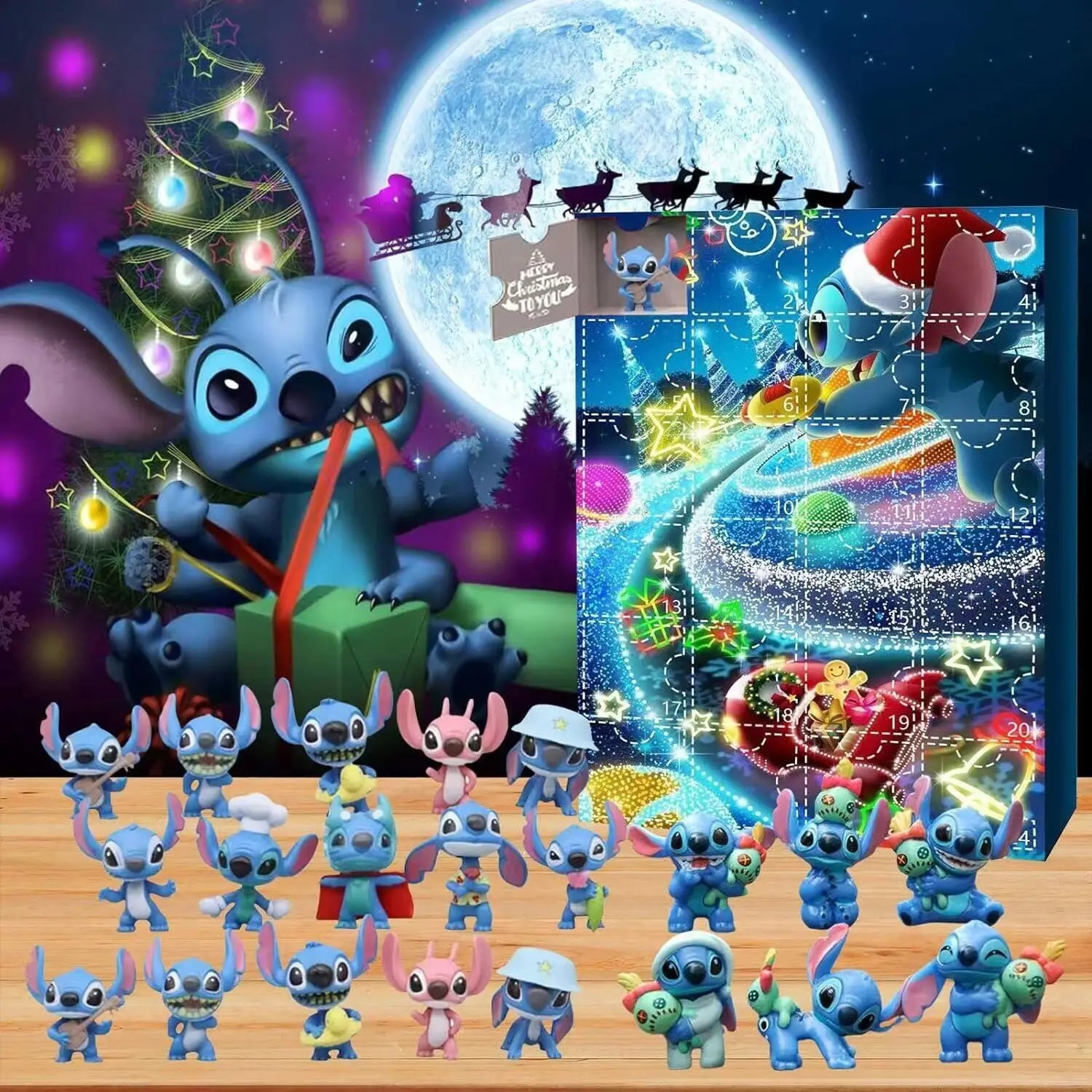 Calendario de Adviento de Stitch