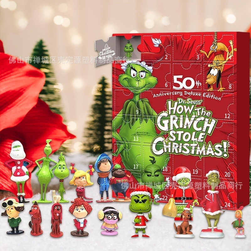 Calendario de adviento del Grinch