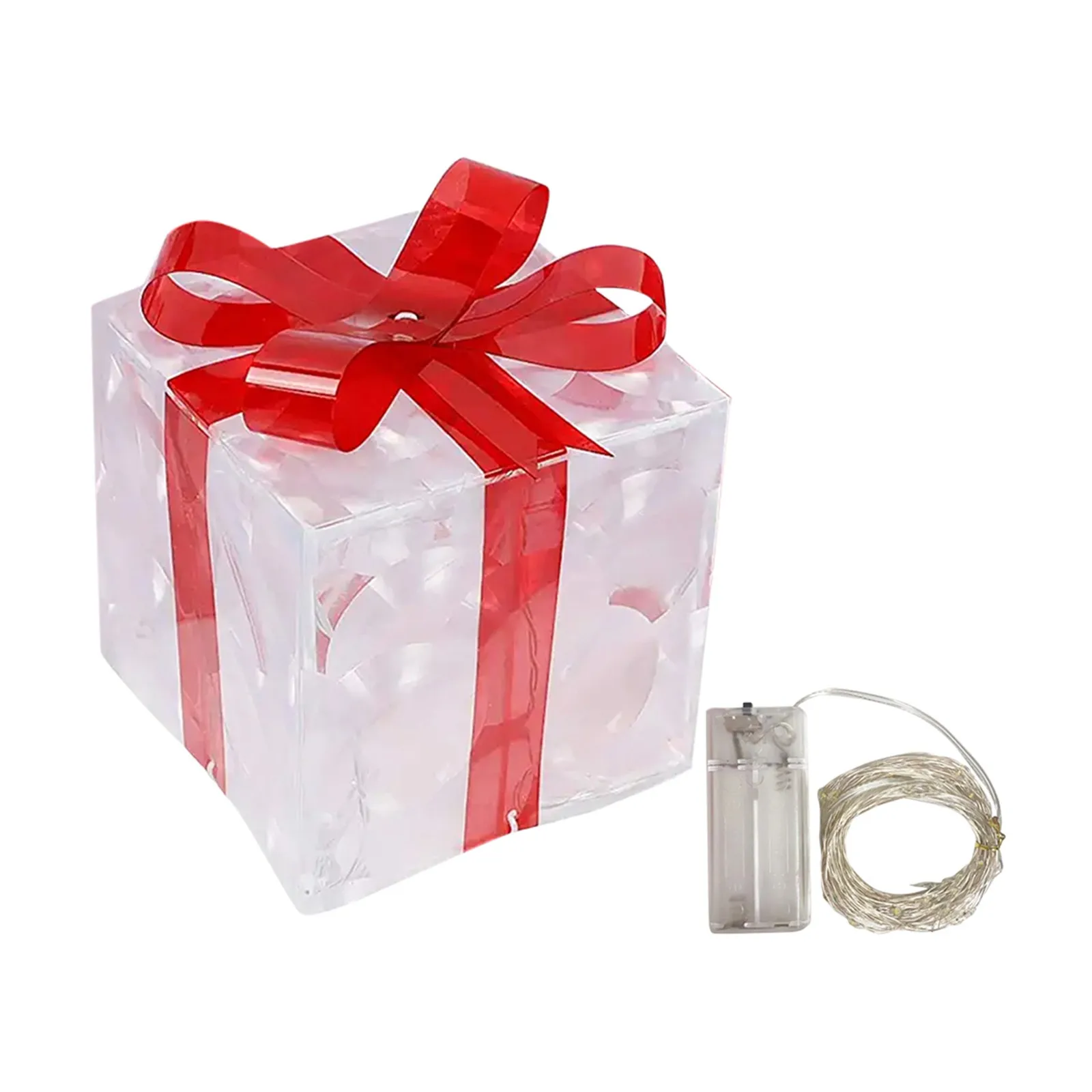 Juego de cajas de regalo iluminadas