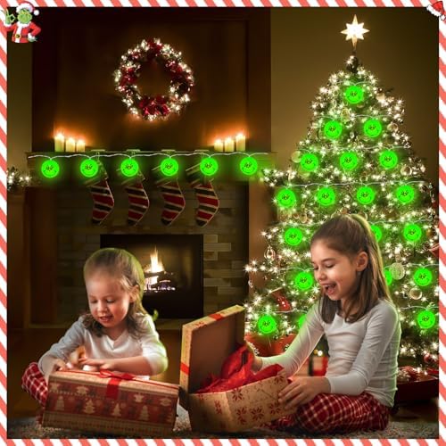 Luces Decorativas Navideñas de Grinch