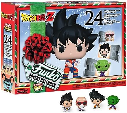 Calendario de Adviento Funko Pop Dragon Ball Z con 24 figuras