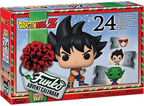 Calendario de Adviento Funko Pop Dragon Ball Z con 24 figuras