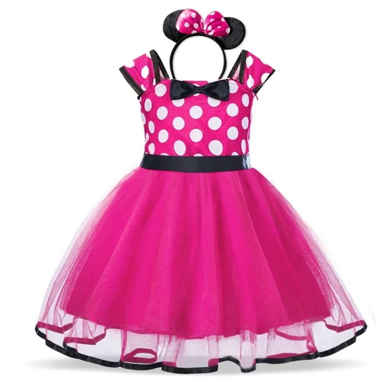 Disfraz De Minnie Mouse (vestido Largo)
