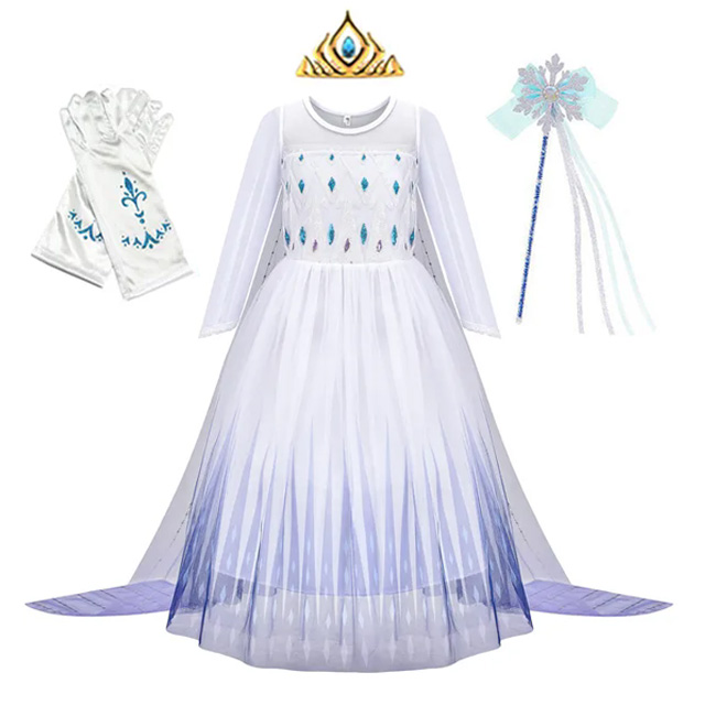 Disfraz de Anna y Elsa de Frozen