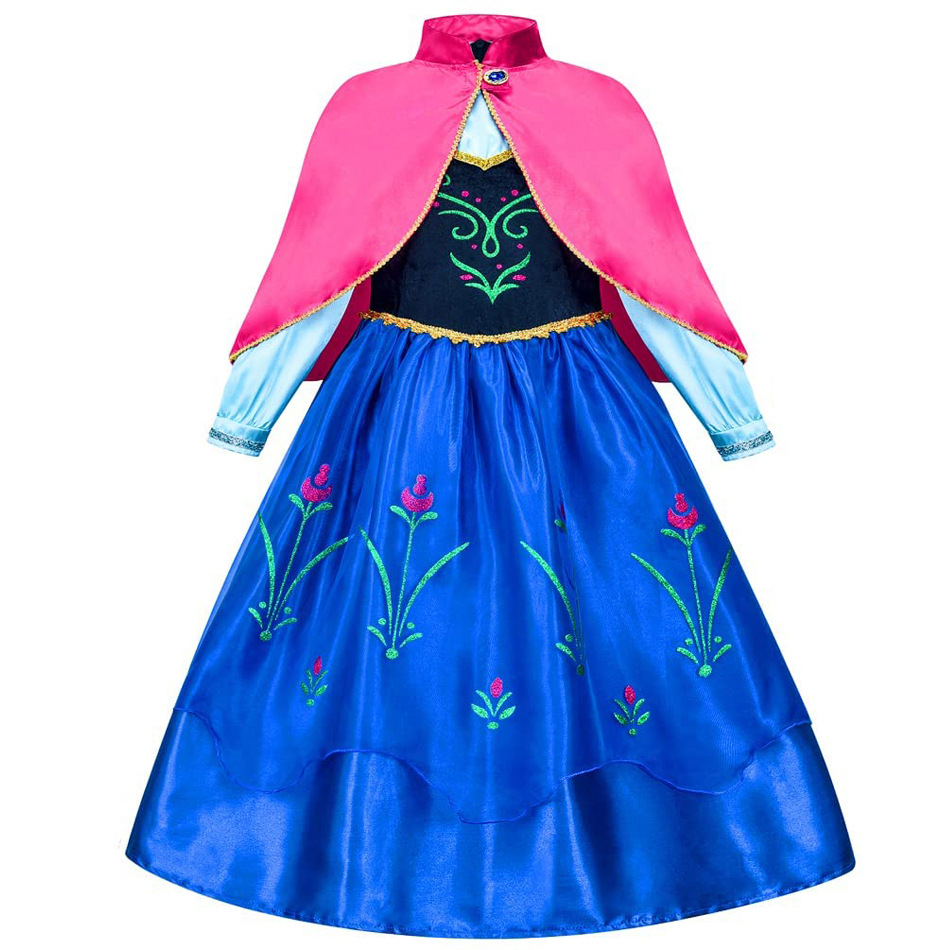 Disfraz de Anna de Frozen con accesorios