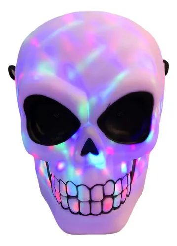 Calavera con luces y sonido