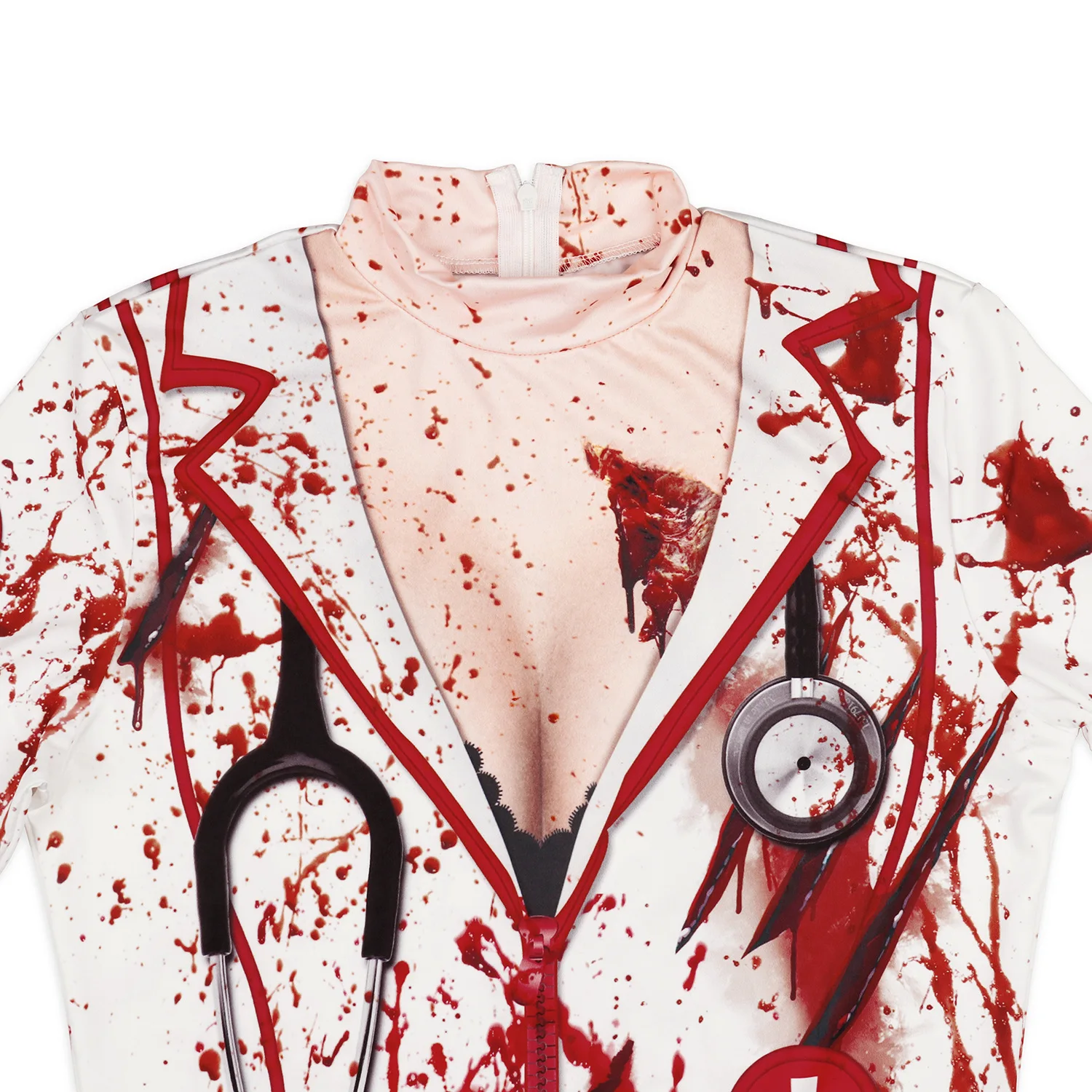 Disfraz de enfermera zombie