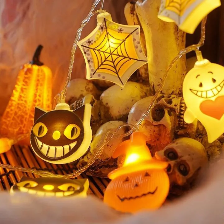 Guirnalda de luces decorativas de Halloween 130 cm