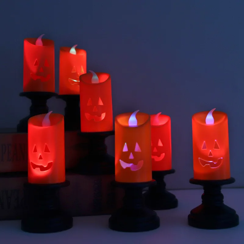 Vela decorativa de Halloween (Calabaza)
