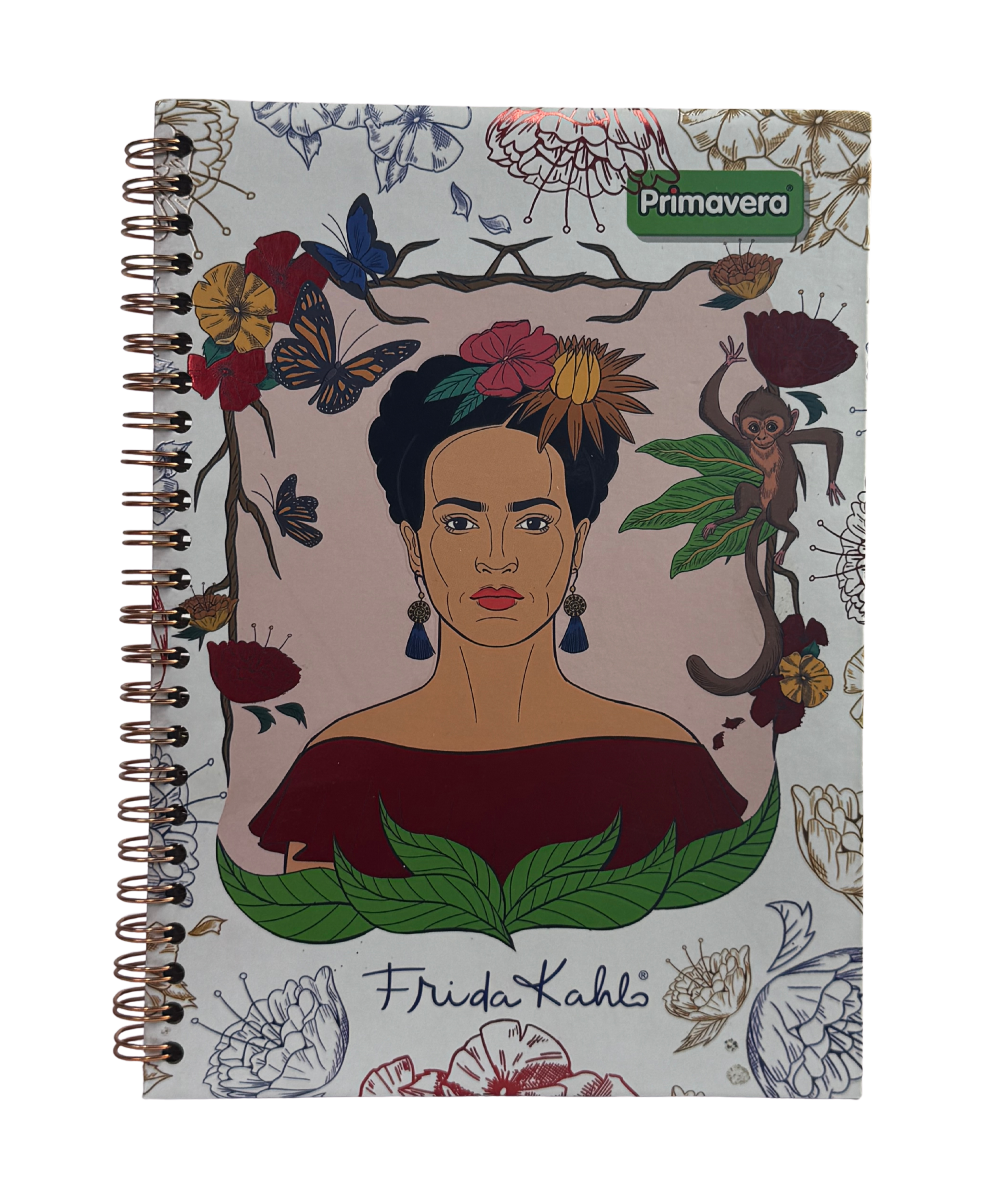 Cuaderno Frida Kahlo Primavera