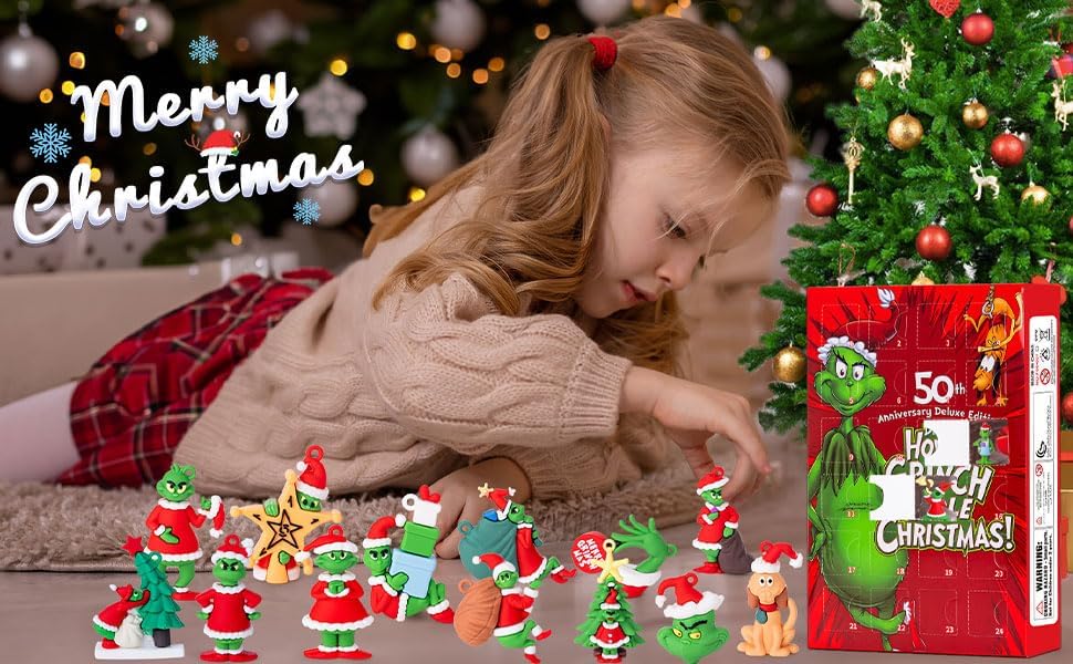 Calendario de Adviento del Grinch