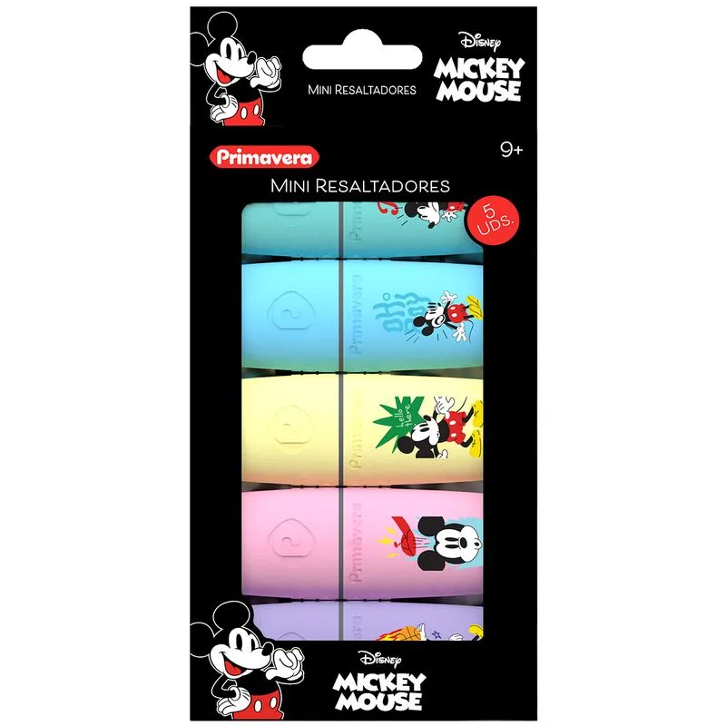 Mini Resaltadores Mickey Mouse