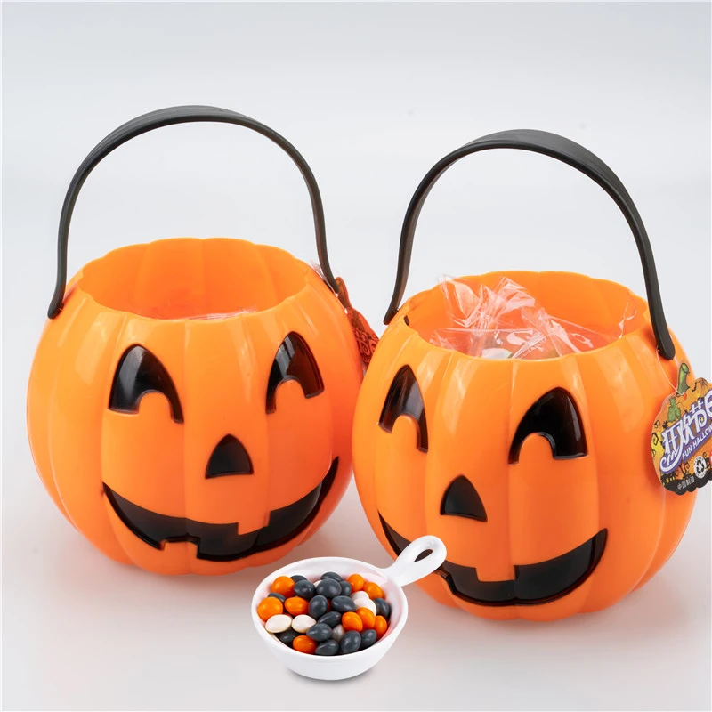 Calabaza para dulces de Halloween