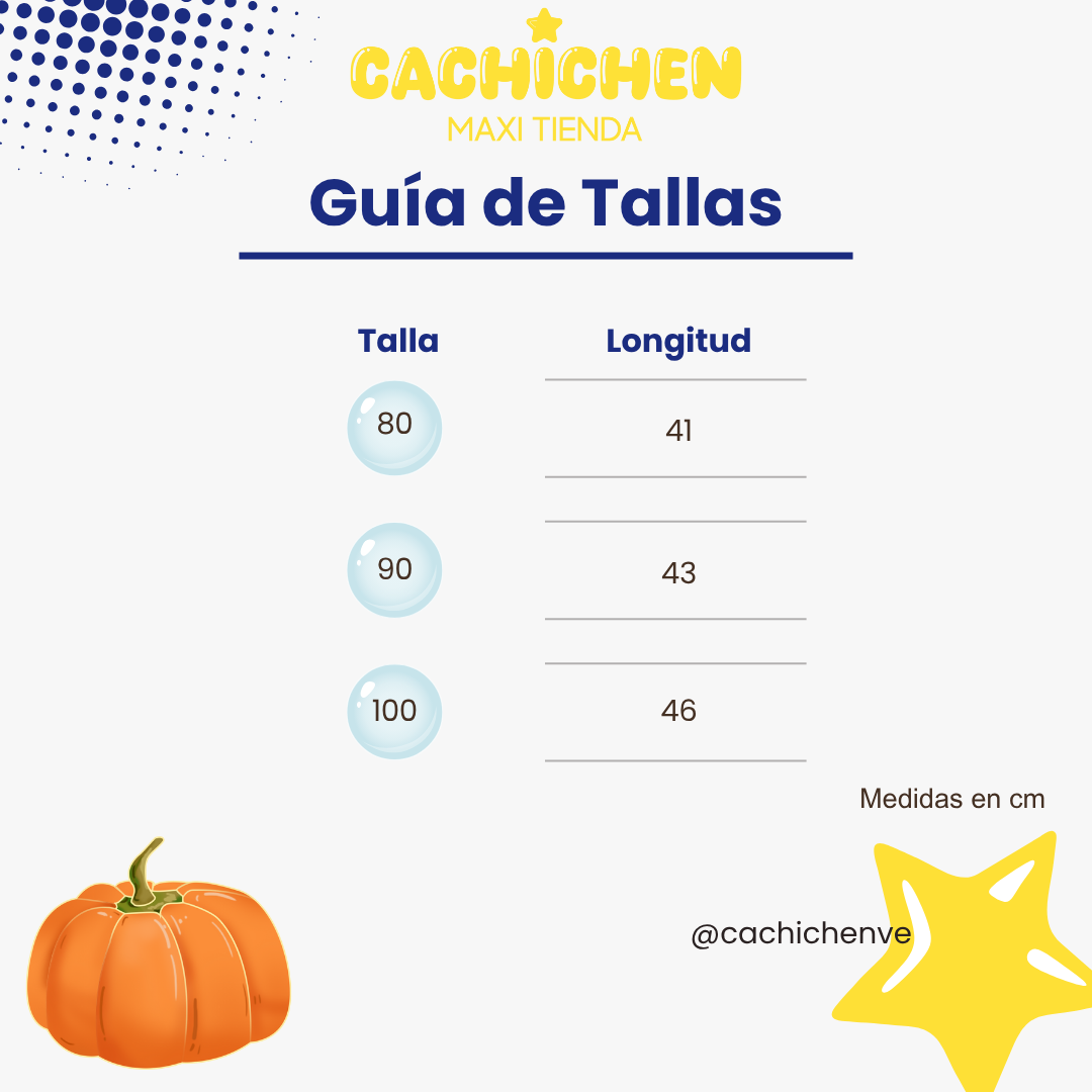 Disfraz de Calabaza Bebe