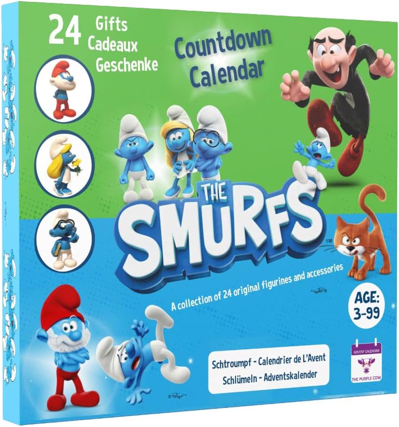 Calendario de cuenta regresiva Los Pitufos