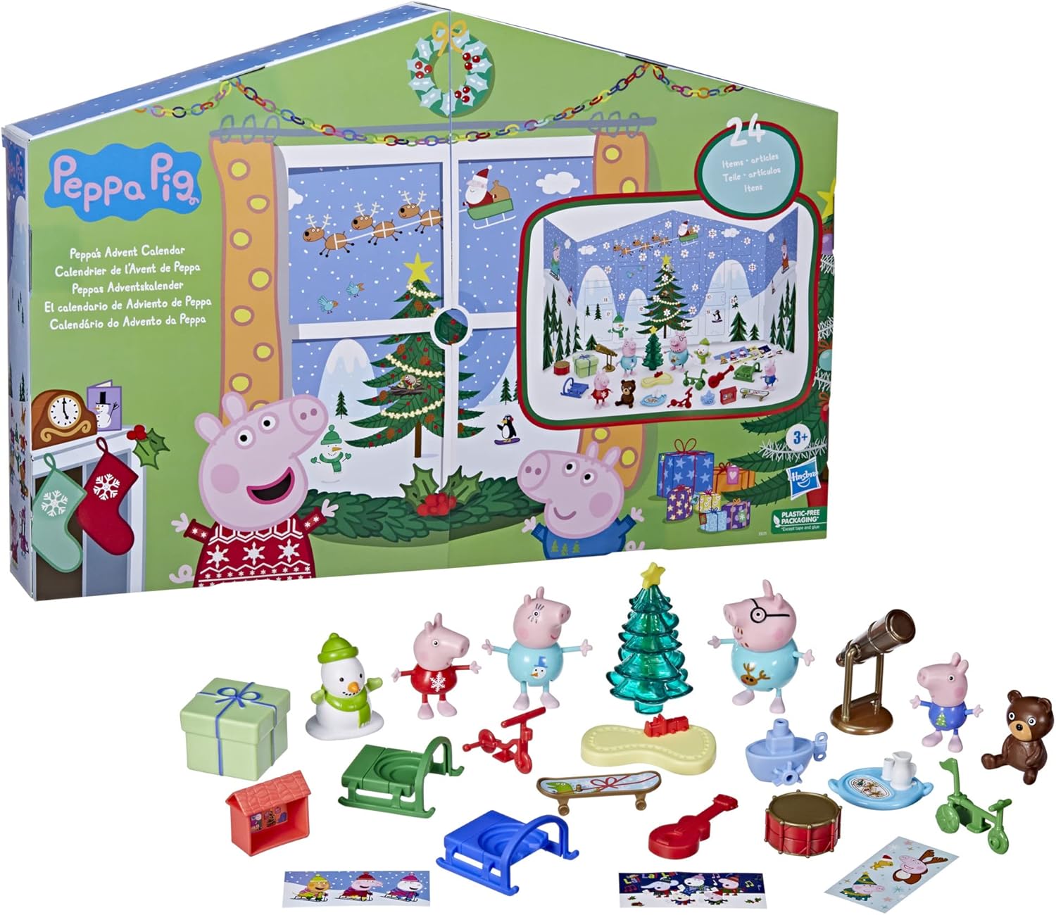 Calendario de Adviento de Peppa Pig