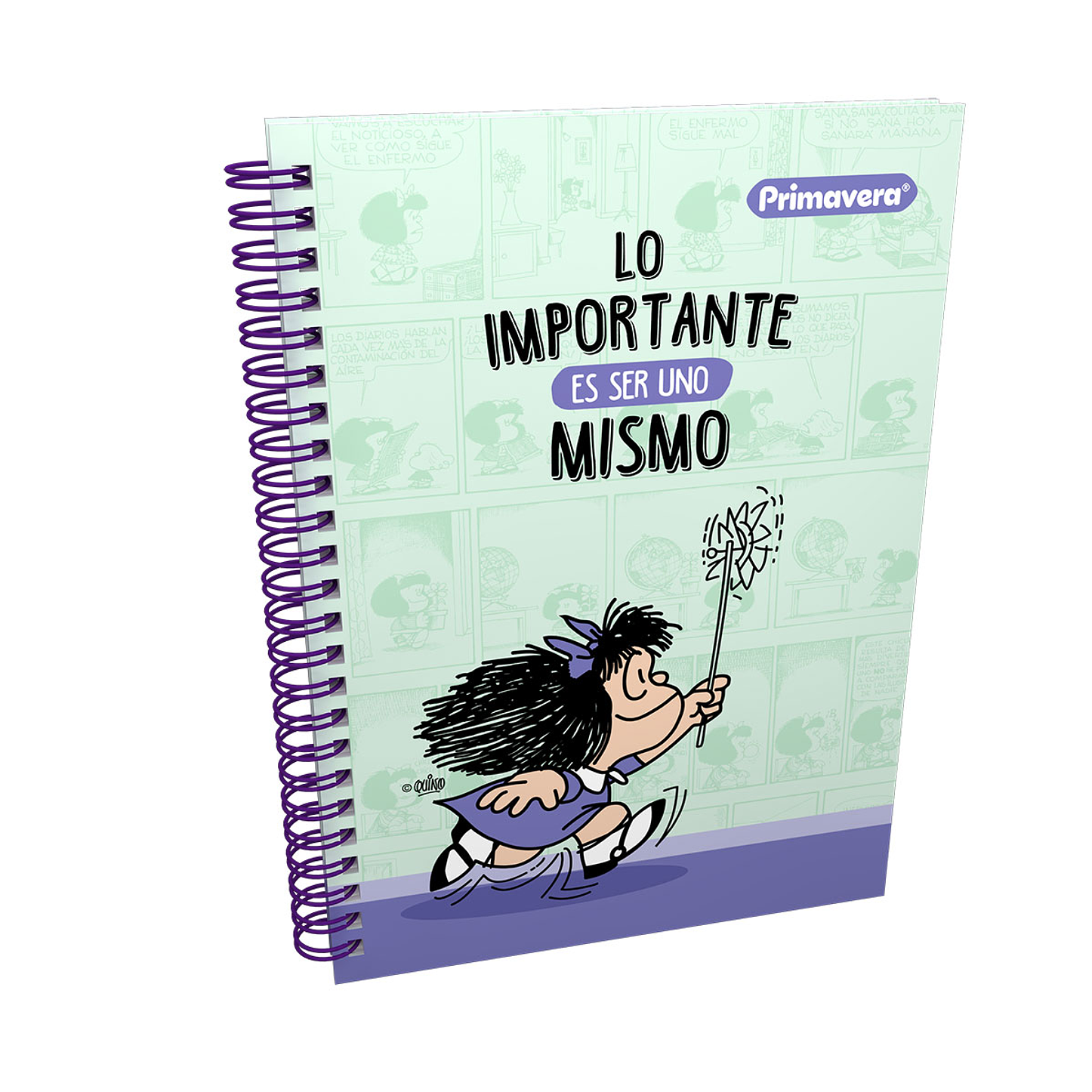 Cuaderno de espirales Mafalda Primavera
