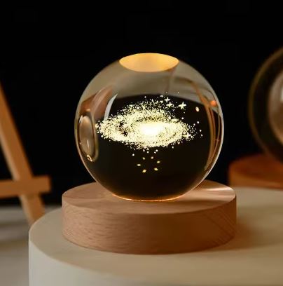 Lampara de Cristal con luz LED