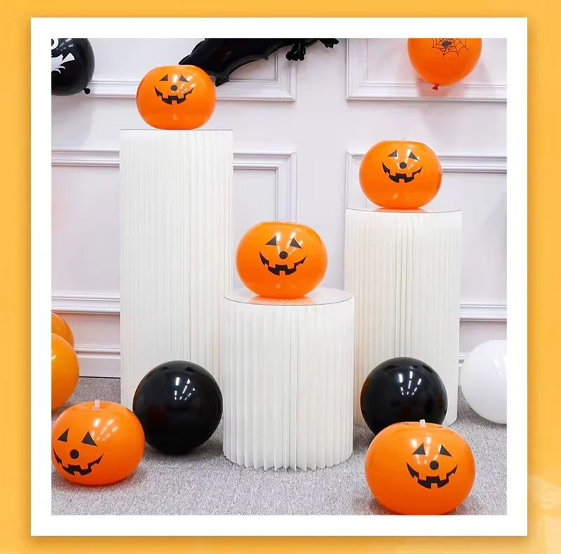 Lámparas de calabaza de Halloween (GLOBOS)