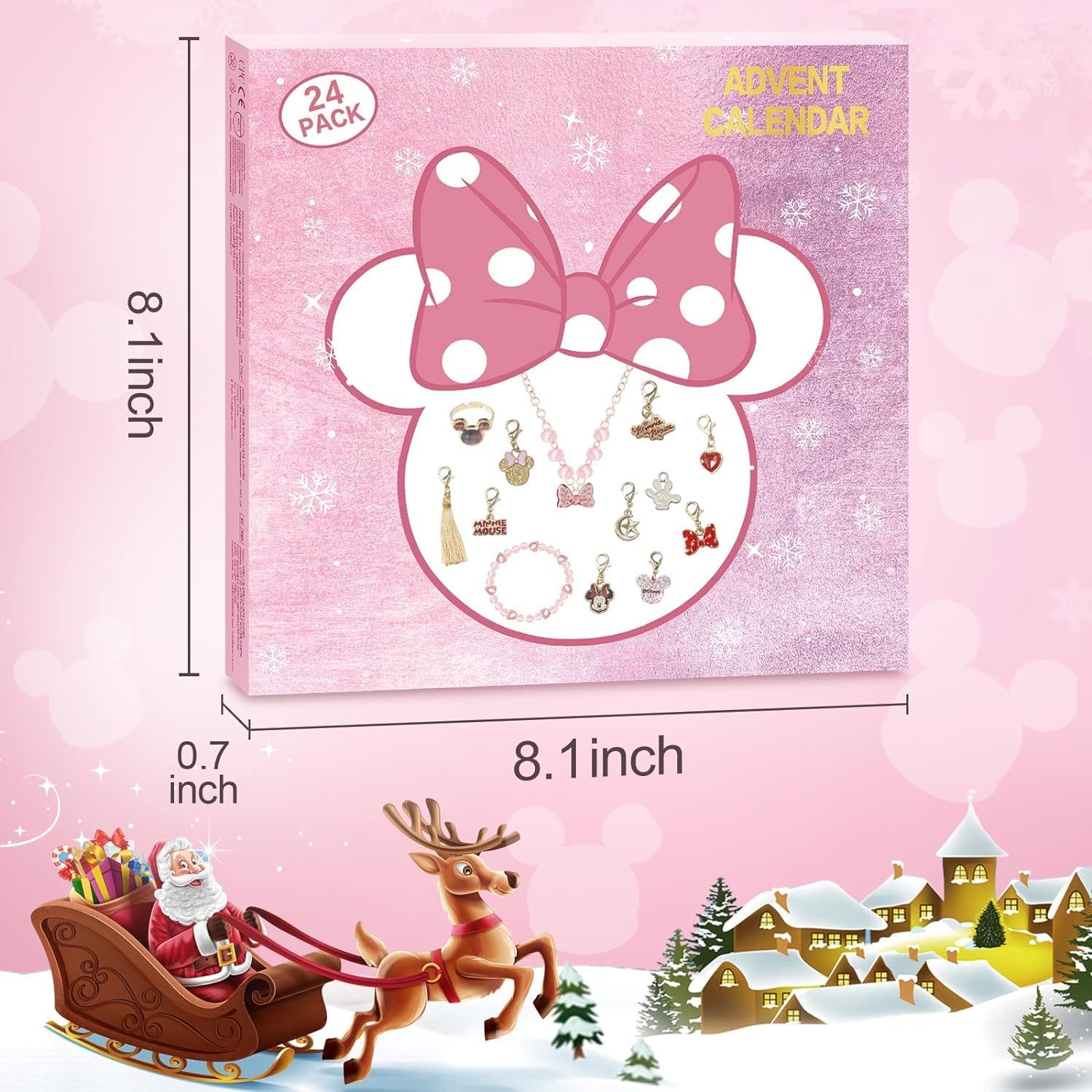 Calendario de Adviento de Joyas Minnie Mouse