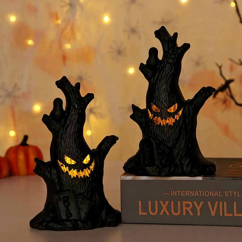 Adornos de árbol de Halloween