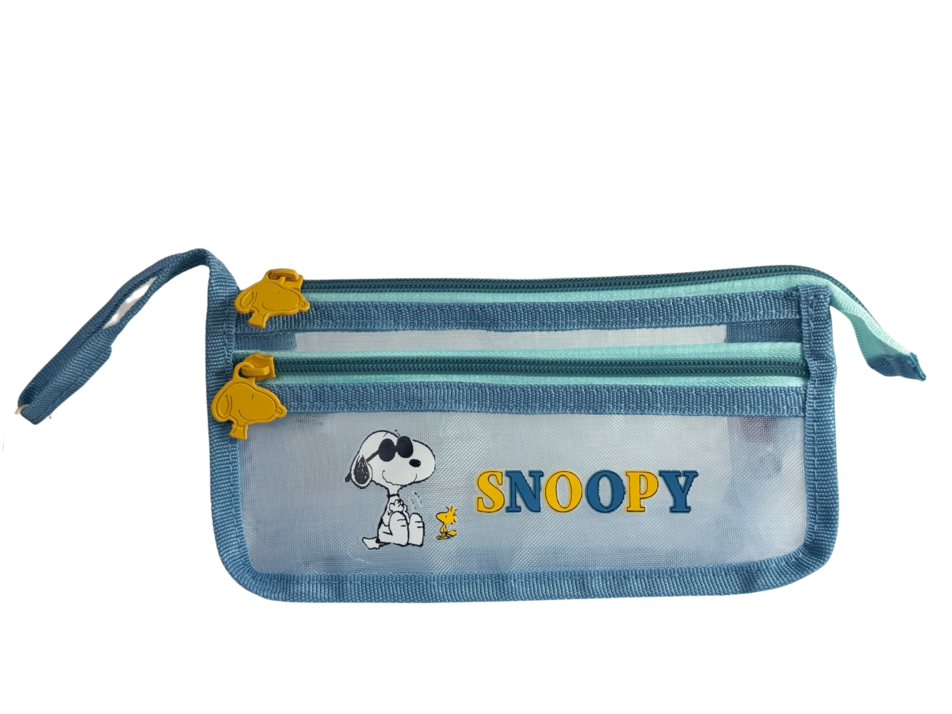 Cartuchera de Snoopy de malla