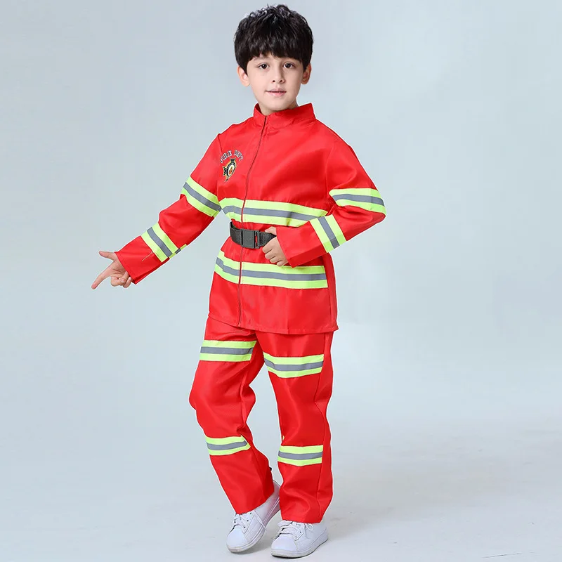 Disfraz de bombero para niños