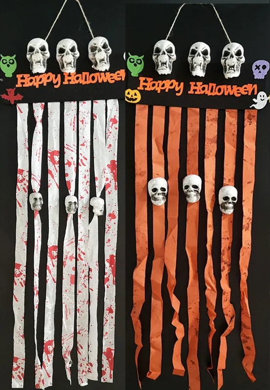 Cortina decorativa de Halloween