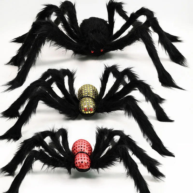 Araña decorativa grande