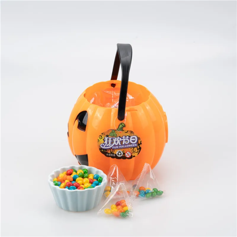 Calabaza para dulces de Halloween