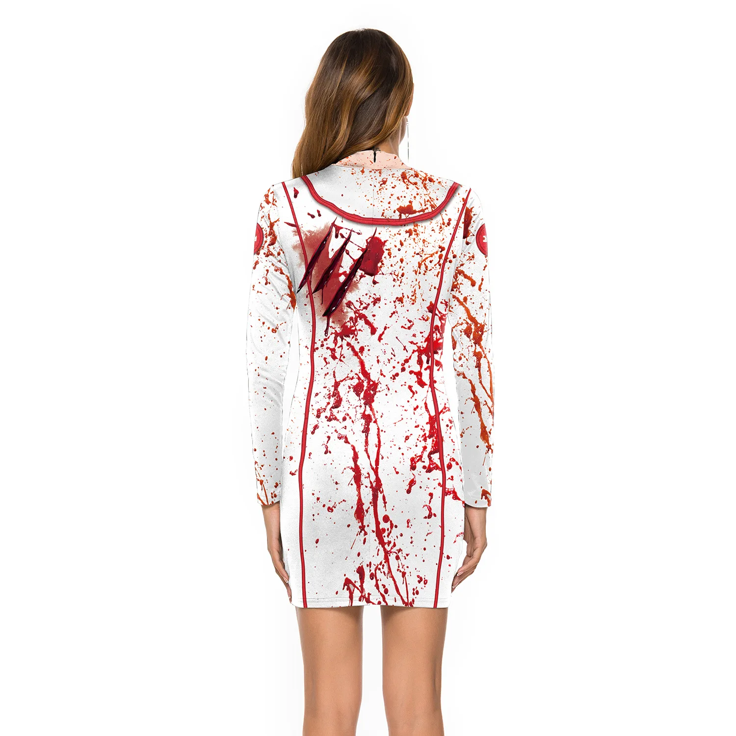 Disfraz de enfermera zombie