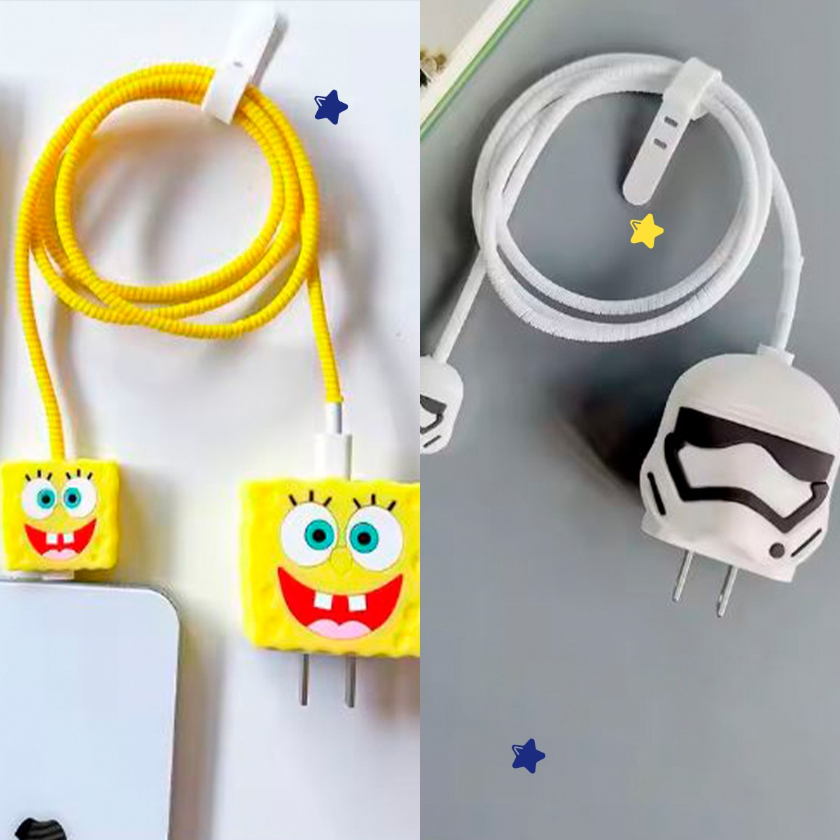 Forro Protector de Cargador y Cable de Celular