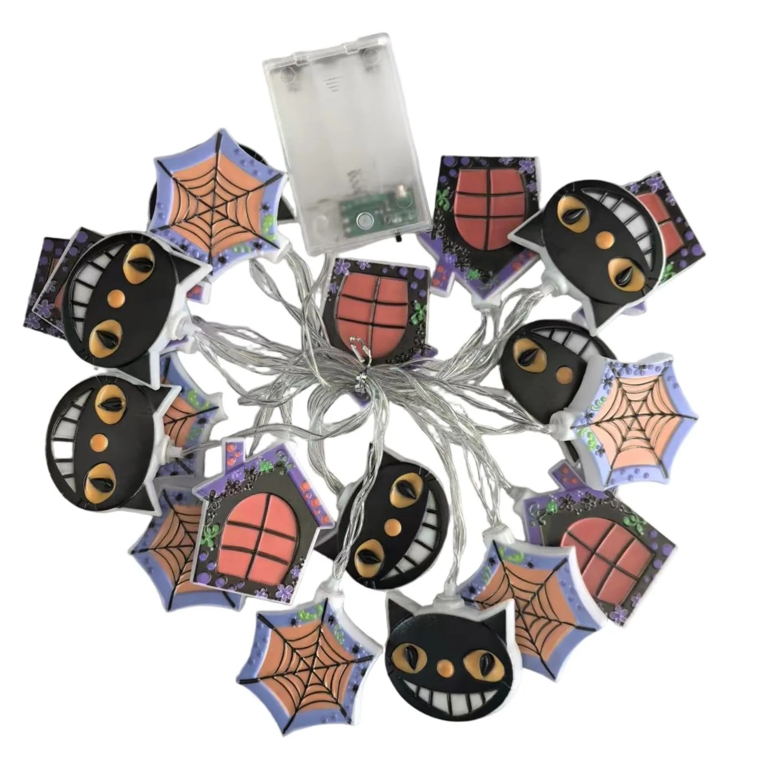 Guirnalda de luces decorativas de Halloween 130 cm