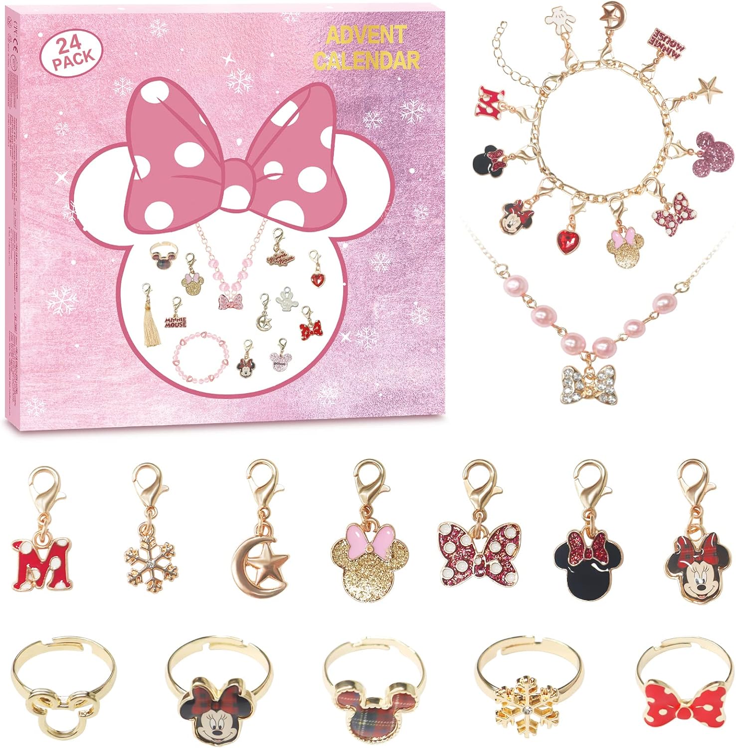 Calendario de Adviento de Joyas Minnie Mouse