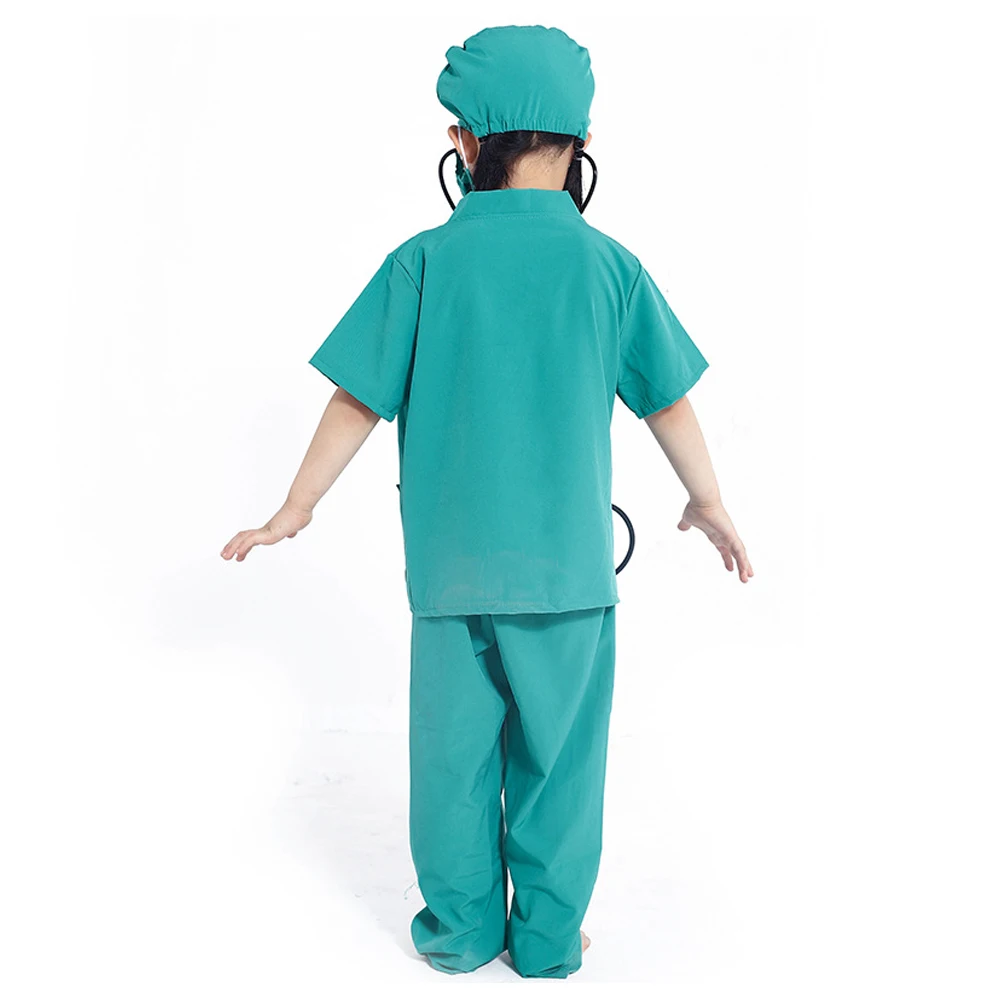 Disfraz de Medico para niños verde