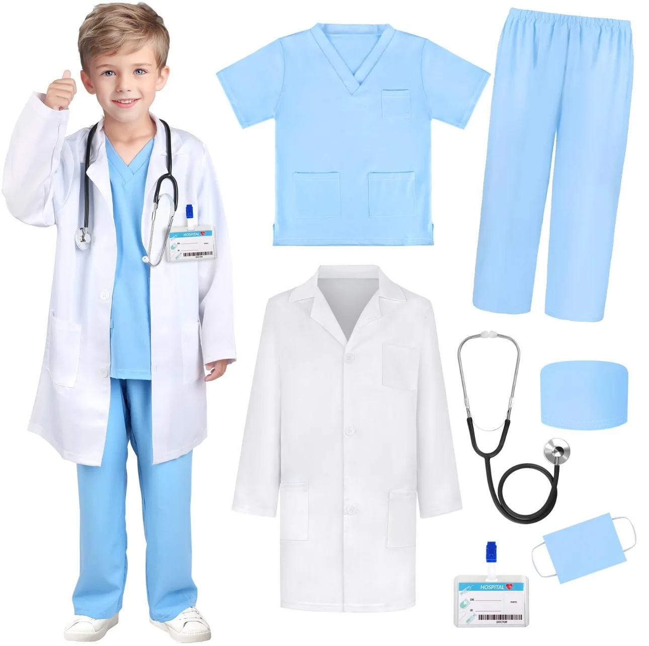 Disfraz de Medico (Doctor) Par niños
