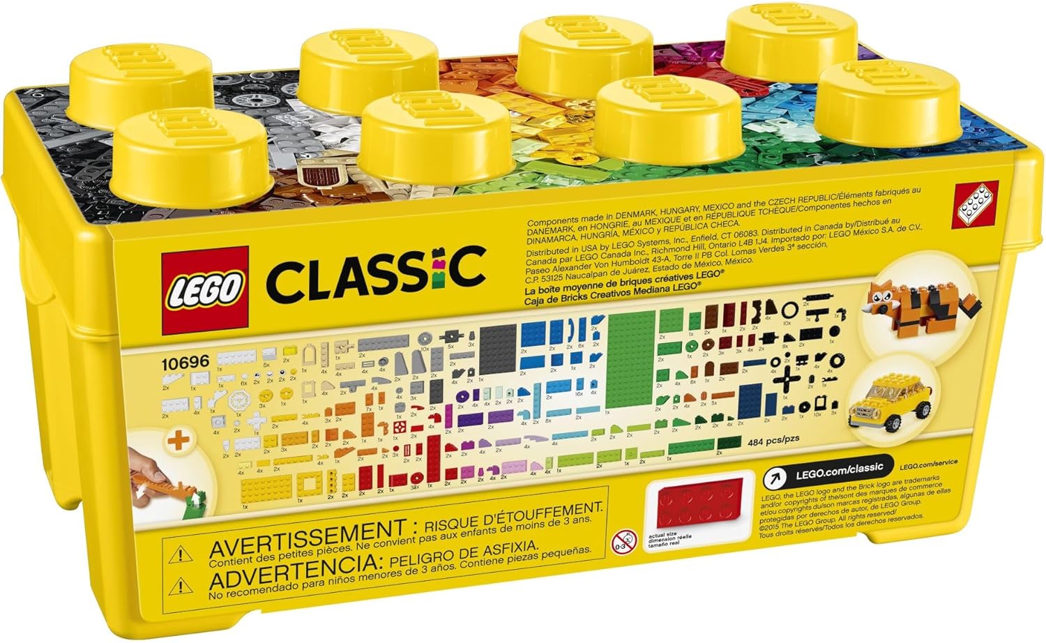 Caja de bloques LEGO Classic