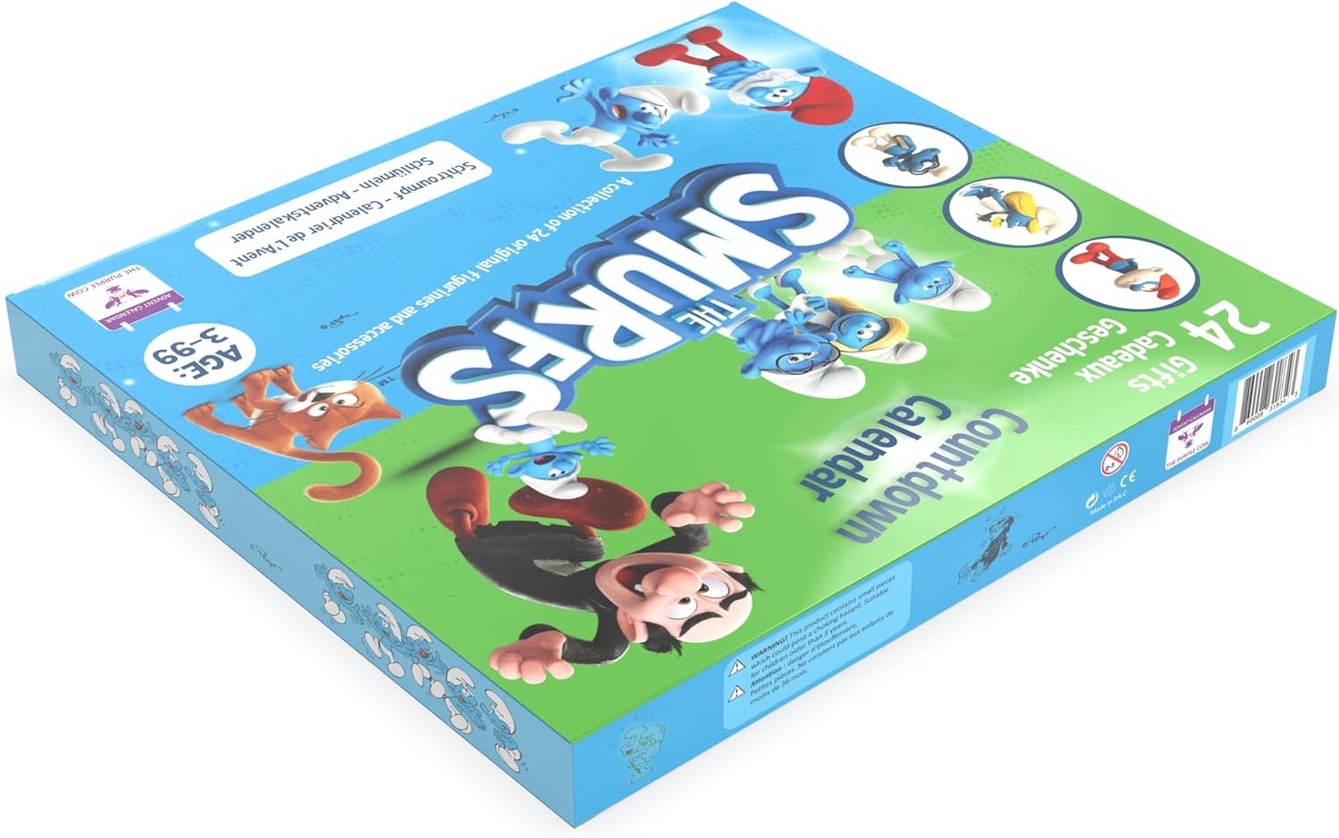 Calendario de cuenta regresiva Los Pitufos